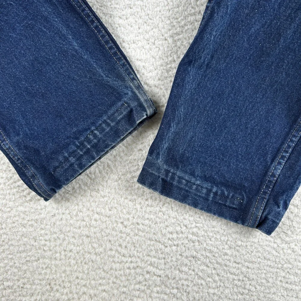 Vintage Roebucks Jeans Mens 31x28 Medium Wash Denim Regular Straight USA 80s